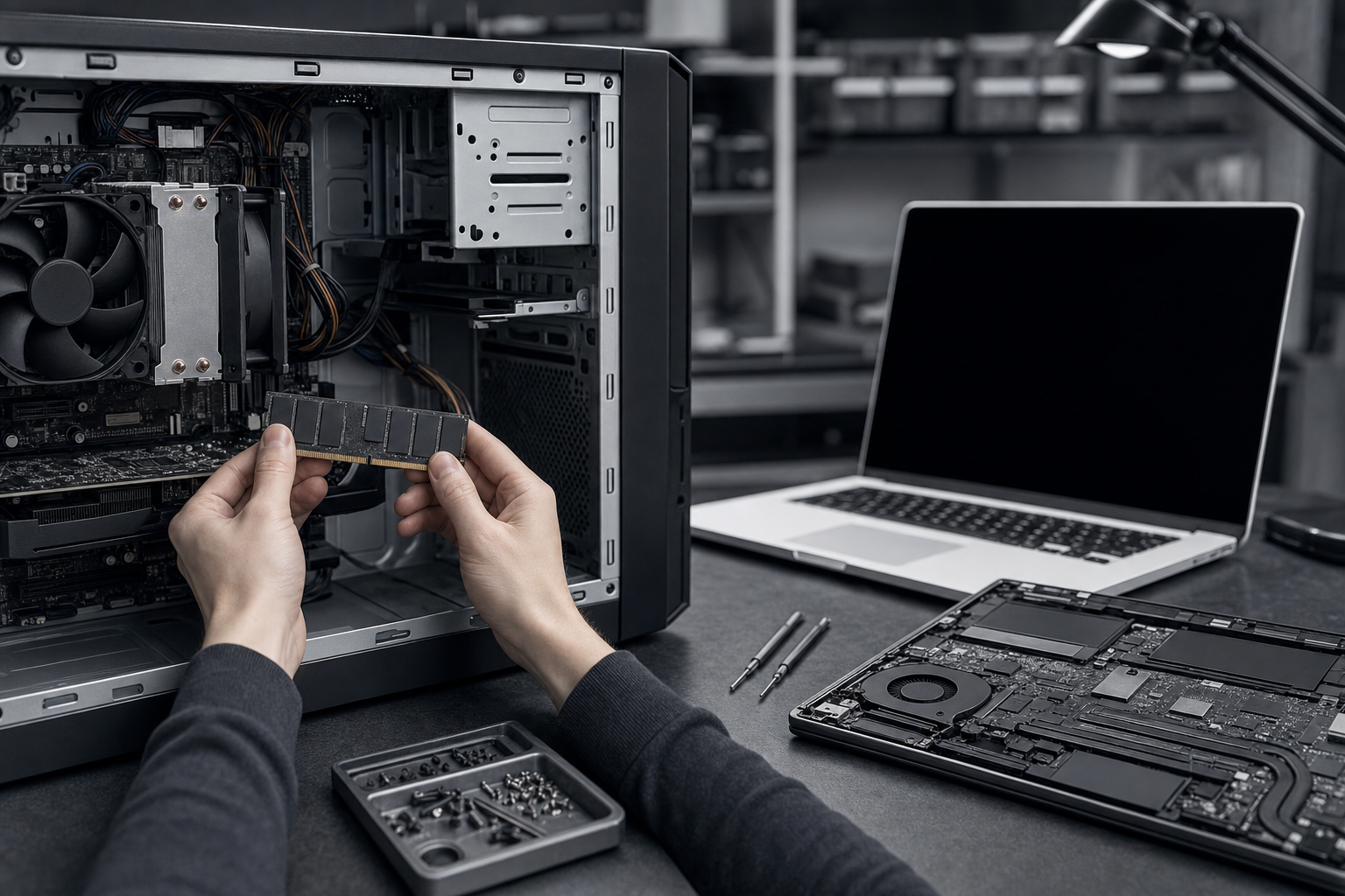 PC- und Notebook-Reparatur – Hardware-Service von Rauch-Connect, Steiermark